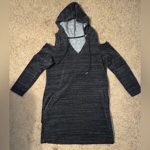 New York & Co Hoodie Sweater Dress